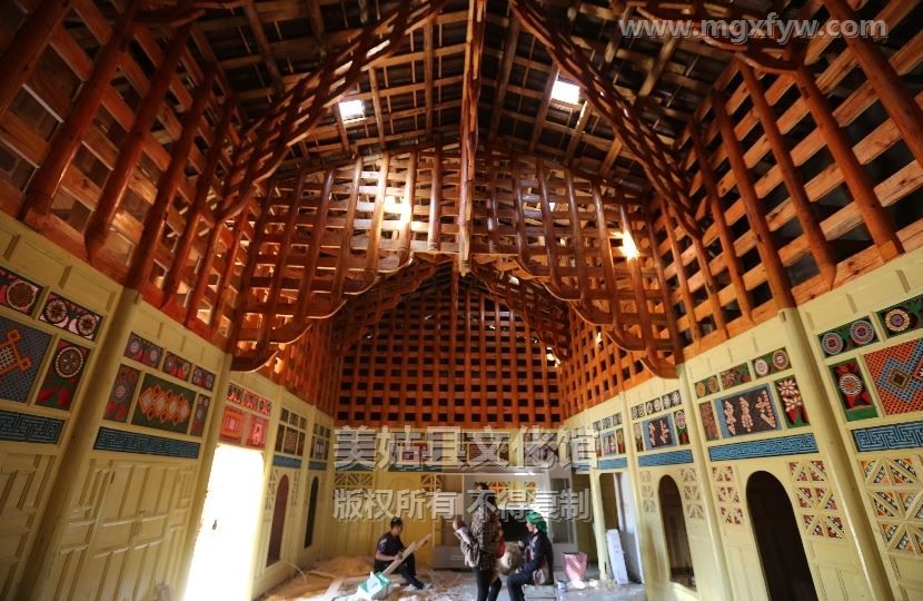 州级非遗项目——传统民居营造技艺(彝族建筑技艺)成功申报为省级非遗项目 - 美姑县非遗网