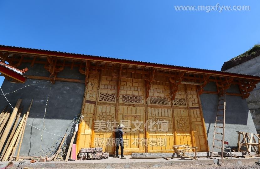 州级非遗项目——传统民居营造技艺(彝族建筑技艺)成功申报为省级非遗项目 - 美姑县非遗网